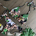 RUOTONGSEPT 2023 Popular Womens Beachwear Sexy Bikinis Set Hot Sport Swimwear Push-Up Padded SwimsuitExquisite Bather Swimwear