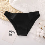 FINETOO M-2XL Women Cotton Underwear 3Pcs/set Comfortable Panties Ladies Plus Size Underpants Solid Color Briefs Female Lingerie
