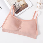 Women Seamless Bra And Panties Set Sexy High Waist Briefs Wire Free Bra Female Sexy Underwear Brazilian Panties Lingerie Set