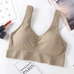 Seamless Bras For Women Push-Up Bra Sport Underwear Top Comfort Non-wire Padded Bralette Sexy Lingerie Daily Intimates M-L