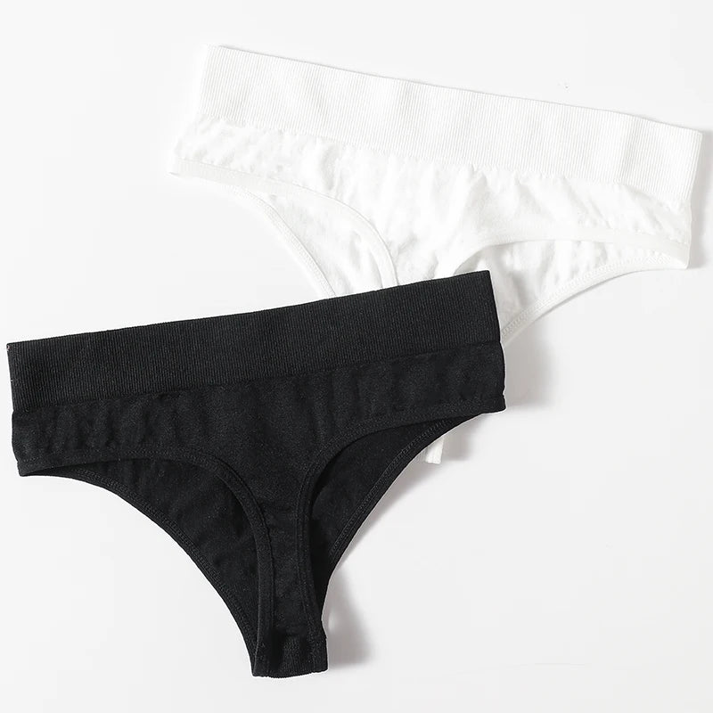 1PC Seamless Thongs G-String Women Shapewear Panties Comfort Thong Underwear Female High-Rise Underpants Lingerie Intimates