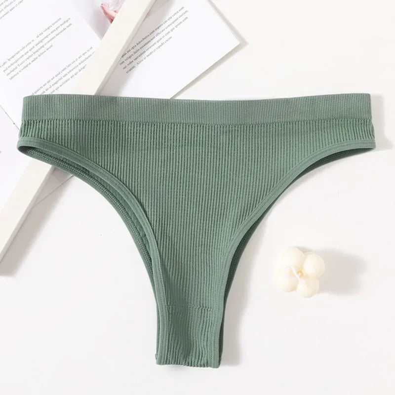 Seamless Briefs Women Panties Sexy Lingerie Shapewear Bottoms Female Underpants Pantys Low Rise Underwear M-L