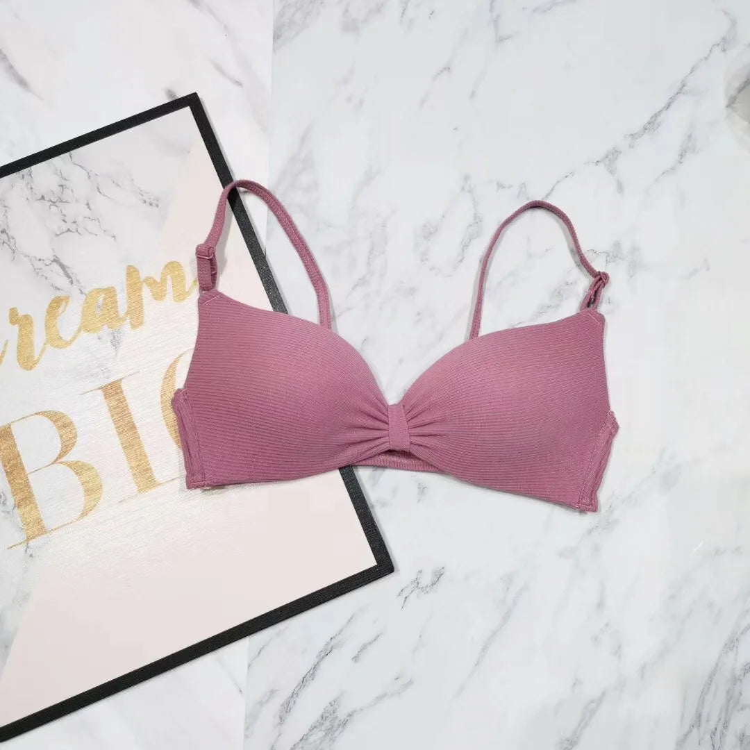 Push Up Bra Wire Free Bras For Women Sexy Padded Bralette A B Cup Bra Female Brassiere Seamless Underwear Ladies Lingerie
