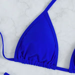 2026 Micro G String Diamond Bikini Women Swimsuit Female Triangle Swimwear Two Pieces Bikini Set Halter Bather Bathing Suit Swim