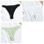 3PCS/Set Seamless G-string Panties Women Underwear Female Underpants Low Waist Thong Sexy Lingerie Seamless Sports Panties