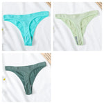 3PCS/Set Seamless G-string Panties Women Underwear Female Underpants Low Waist Thong Sexy Lingerie Seamless Sports Panties