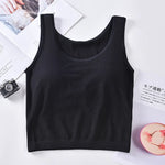 Women Tank Top Sexy Lingerie Female Camis Top Sleeveless Vest Underwear Knitted Top SexyTee Summer Tanks Padded Camisole