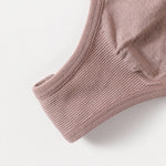 5Pcs/SetWomen Panties Low Rise G-String Thongs Seamless Underwear Female Underpants Sexy Lingerie Solid Color Bottom M-XL