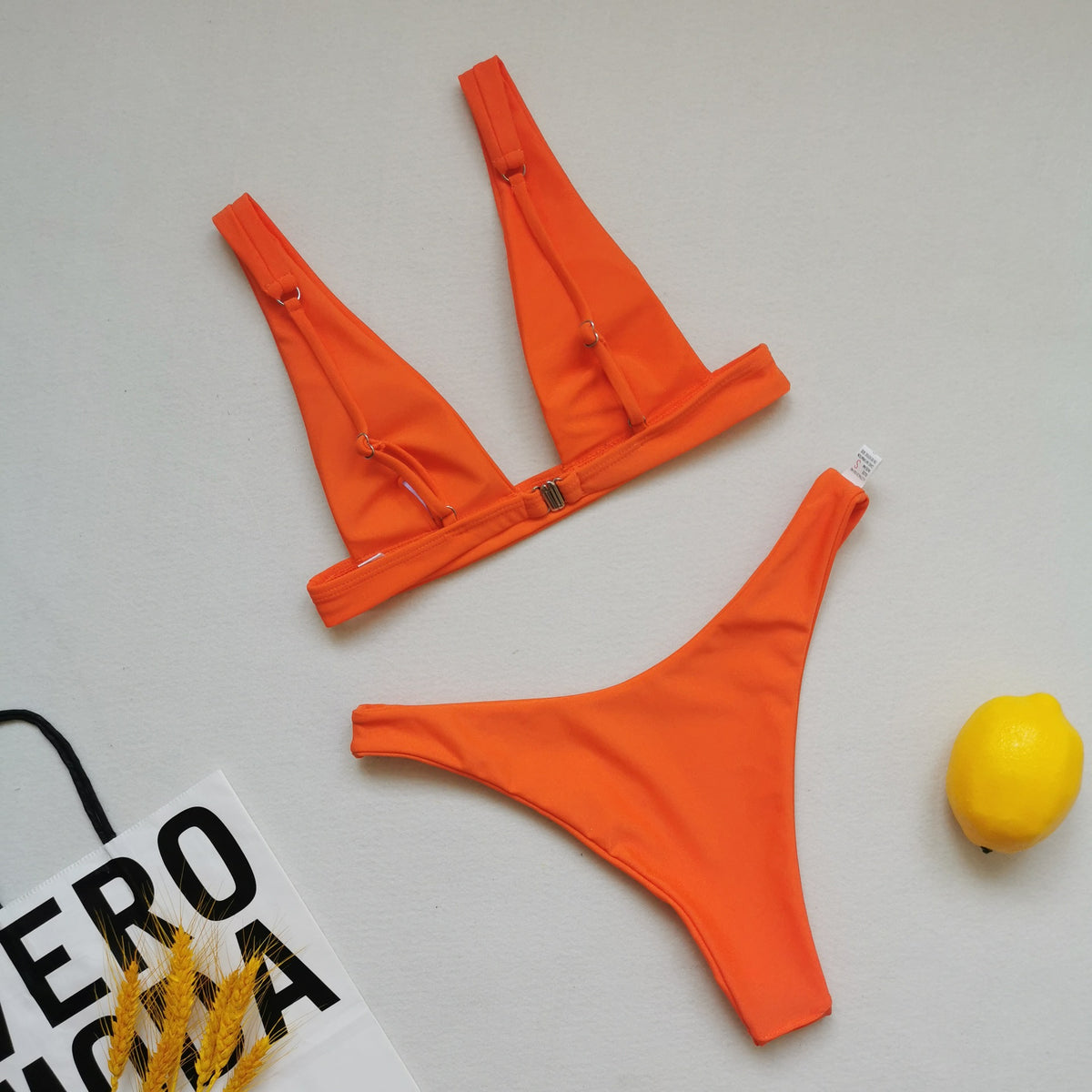 2025 Brazilian Triangle Bikinis High Cut bikini Women Swimsuit Female Swimwear Two pieces bikini Set Bather Bathing Suit Swim