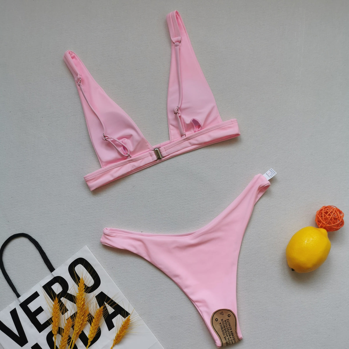 2025 Brazilian Triangle Bikinis High Cut bikini Women Swimsuit Female Swimwear Two pieces bikini Set Bather Bathing Suit Swim