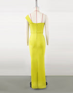 Evening Dress BandageDress Elegant Flower Shoulder dress Banquet Party Party Bandage Dress