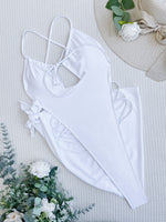 With Sarong Backless Extreme Mini Micro G String Female Swimwear One Piece Swimsuit Women High Cut Monokini Bathing Suit Swim