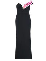 Evening Dress BandageDress Elegant Flower Shoulder dress Banquet Party Party Bandage Dress