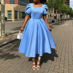 D368 cross-border women's fashion temperament lace off-the-shoulder fishtail party sexy party dress foreign trade dress