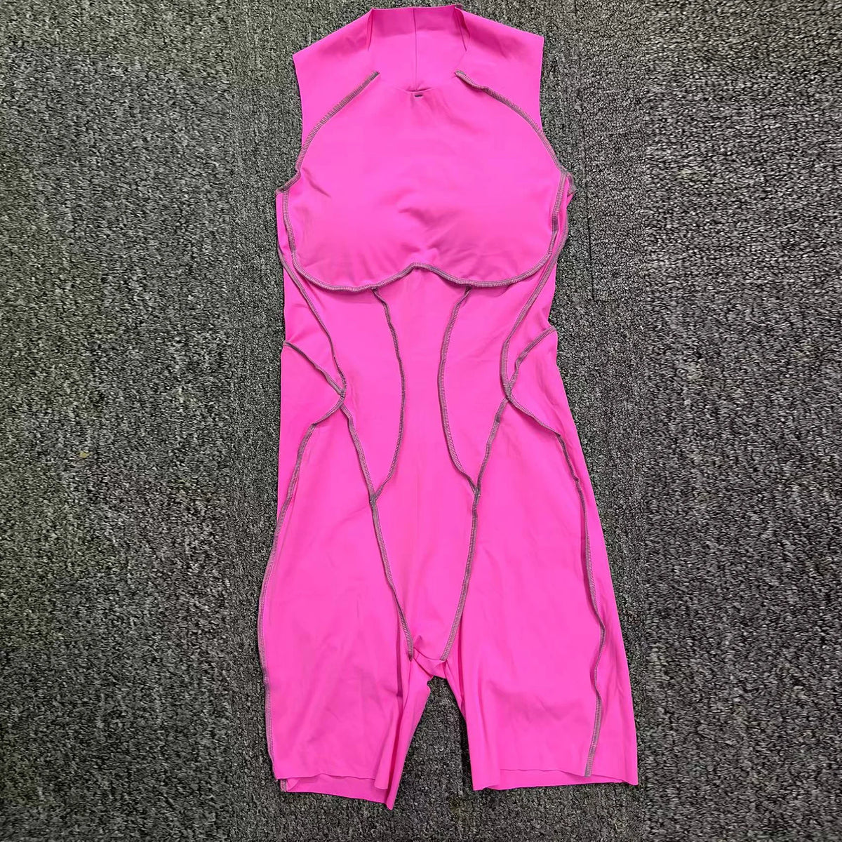 Yoga Jumpsuit Summer Short Sleeveless Sports Wear Gym Fitness Sports Bodysuit Women Dance Running Workout Clothes Yoga Jumpsuit