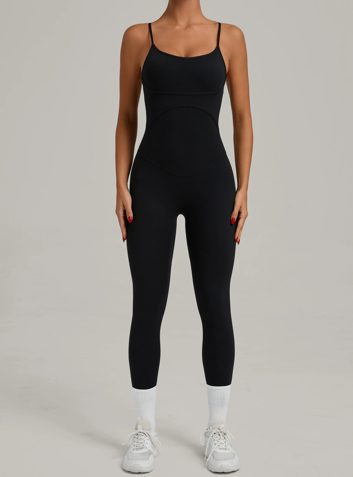 Padded One-Piece Yoga Clothes Sportswear Women's Gym Push Up Workout Clothes Fitness Sports Fitness Wear Yoga Jumpsuit