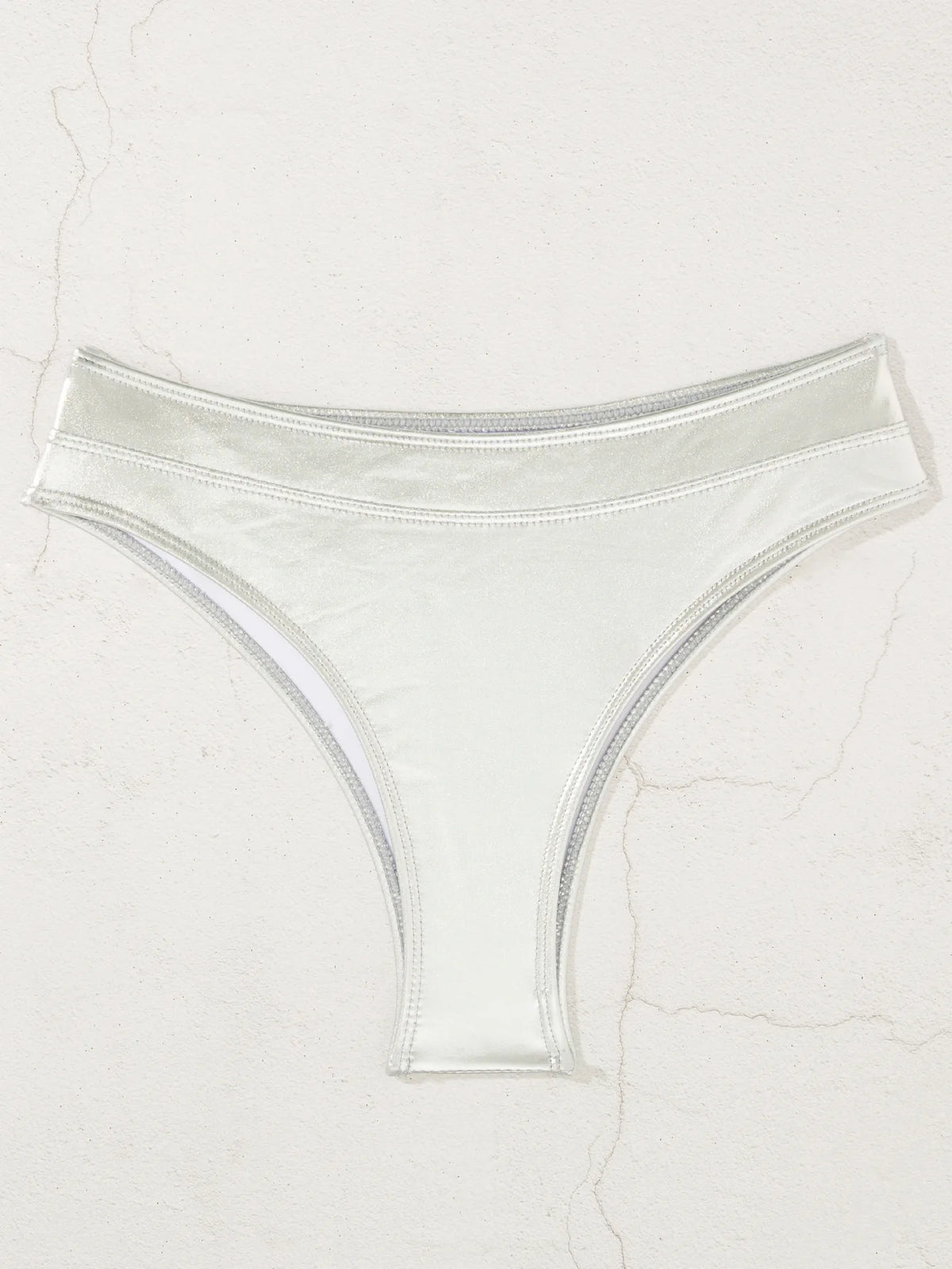 Sexy Sports Thong Bikinis Women Swimsuits Female Swimwear 2025 Bronzing Bikini Set Bathing Suit Gold Silver Beachwear Biquini
