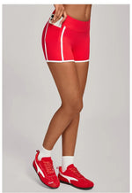 Women's High Waisted Yoga Shorts Slim Fit Hip Lifting Sports Pants Outdoor Running Fitness Gym Workout Shorts