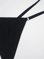 Women's Sexy Backless Triangle Bikini Set 2-Piece Strap Micro Swimsuit with Bottom for Summer Pool Parties And Beach Vacations
