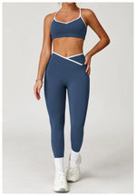 Sportswear Woman Gym Sports Bra Shorts Leggings 2 Piece Set Workout Naked Feeling Seamless Female Fitness Clothing Tracksuits