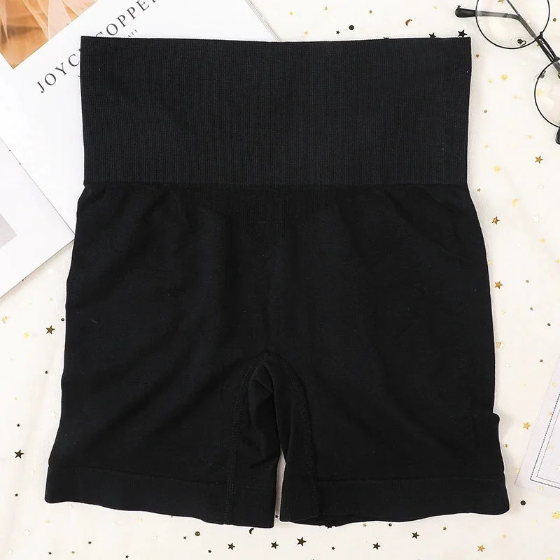 Women Seamless Shapewear High Waist Safety Short Pants Sports Shorts Push-Up Hip Panties Female Underwear Seamless Underpants