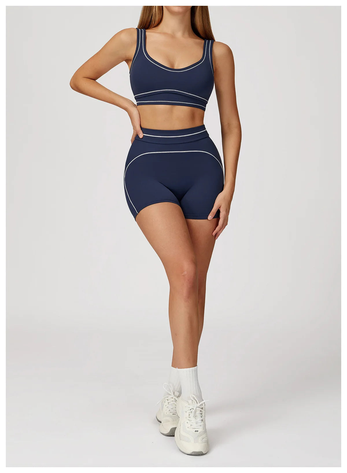 Women Shockproof Sports Bra Gym Fitness Running Yoga Vest Female Integrated Pilates Training Workout Breathable Sports Underwear