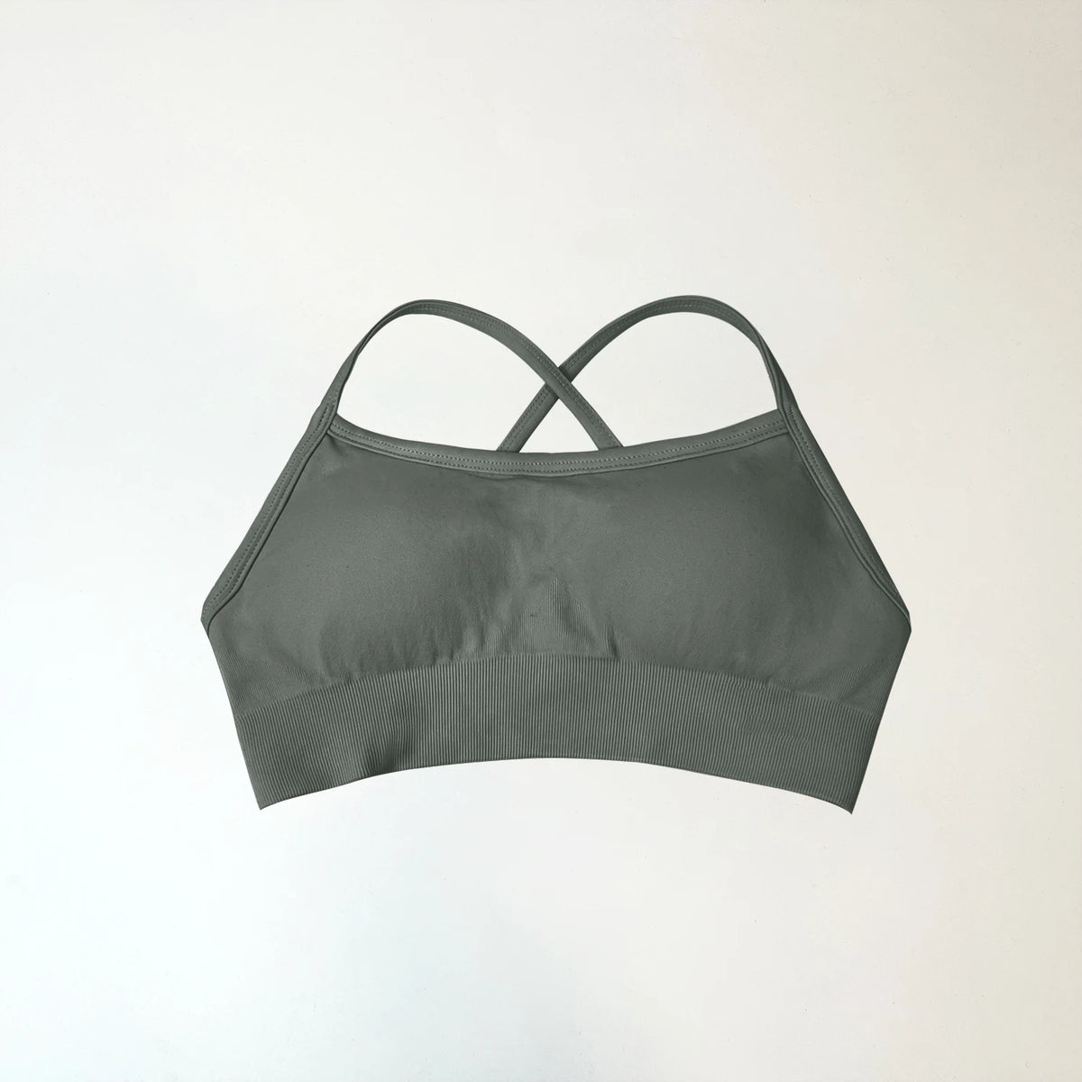 NCLAGEN Backless Sports Bra high support Fitness Underwear Back Cross Gym Crop Top Women Training Running workout Seamless Bras