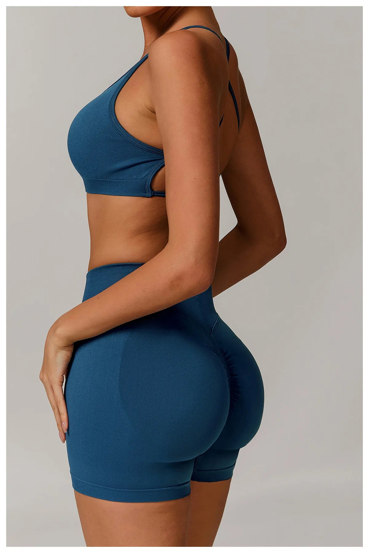 2/3PCS Yoga Set Women Workout Set Seamless Sportswear Gym Clothing Fitness Long Sleeve Crop Top High Waist Leggings Sports Suits