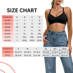 Ladies' Winter Bralettes | 3D Soft Air Support, Women's Seamless Wireless Sports Bras - Push-Up Design Everyday Basic Bras