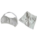 2 Pieces Gym Set Sports Suit Women Sports Bra Yoga Shorts Fitness Suit Gym Sets Seamless Workout Outfits Yoga Set Sportswear