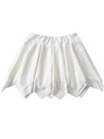 Summer Sexy Pure Desire Loose Edge Design Sense Short Skirt Women High Waisted Wrap Hip Reducing Age Pleated A-line Skirt H2JI