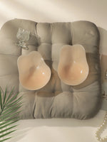 Women Push Up Bras Self Adhesive Silicone Strapless Invisible Bra Reusable Sticky Breast Lift Tape Rabbit Nipple Cover Bra 2866
