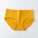 1 Pack Women Simple Panties Low Waist Soft Breathable Briefs Ladies Full Coverage Underwear Daily Solor Color Intimates M-2XL