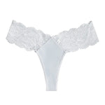 1pcs 1-4XLLace Sexy Women G-string Low-Rise Red Perspective Floral Panties Breathable Intimate Lingerie Ladies Thongs Underwear