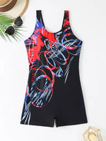 2026 One Piece Swimsuit Women Printed Racing Padded Swimwear Female Bathers Bathing Swimming Swim Suit Summer Beachwear