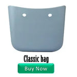 TANQU New Short PU Faux Leather Handle for Obag Colourful Handle forClassic O Bag Women's Bags EVA Handbag