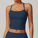 Women Sports Bra Top Shock Proof Running Gym Tank Top Padded Bra Sports Shirts Women Clothing Workout Crop Top Fitness Yoga Vest