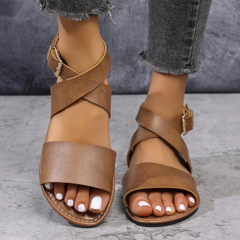 Women'sFlat Sandals Casual Comfortable Summer Shoes Women Lightweight Non SlipBeach