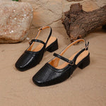 2026 Fashion Versatile Women Shoe Retro Temperament Women Semi Slipper Soft Sole Versatile Sandals Comfort Easy Wear High Heel