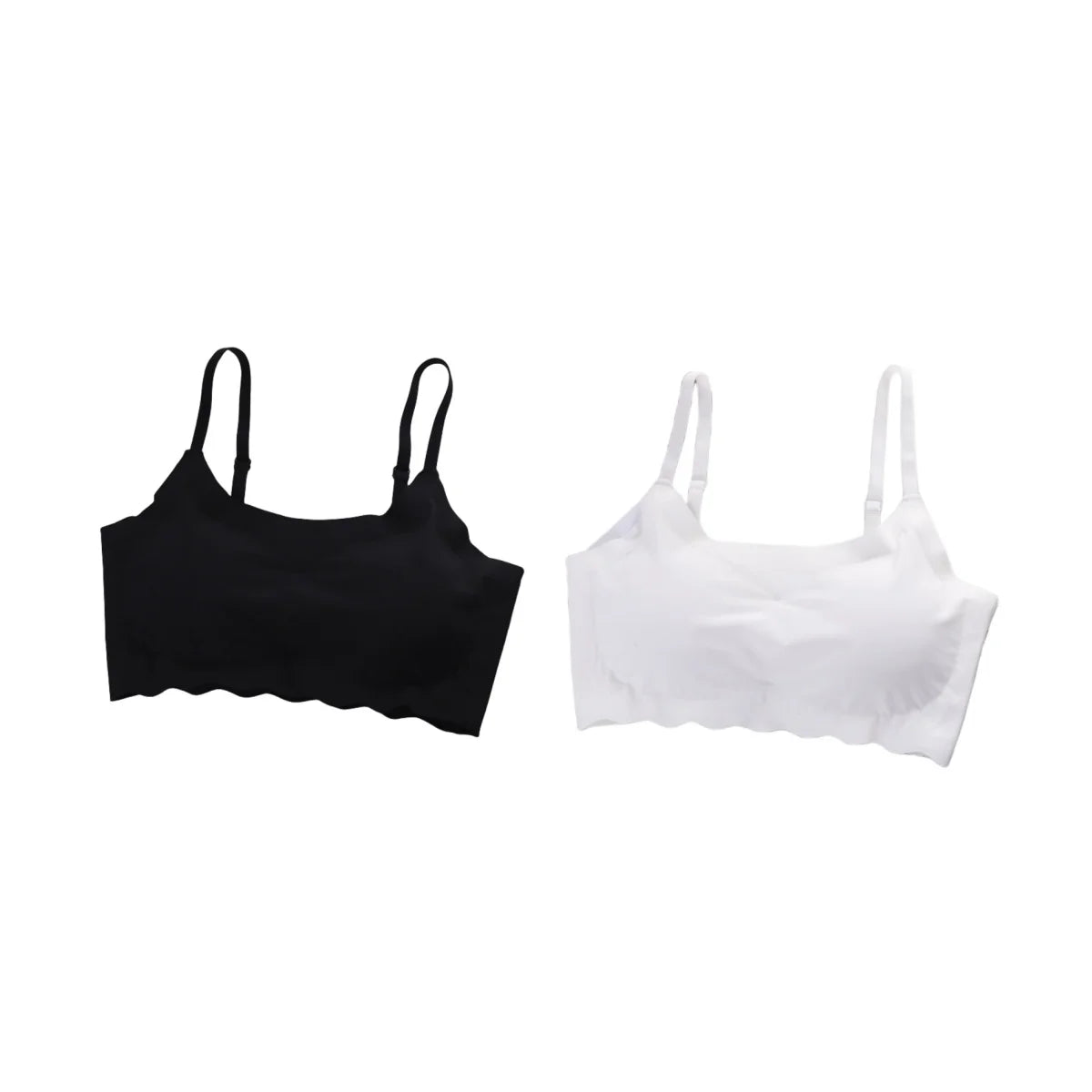 2Pcs/Set Push-Up Bras For Women Tube Top Seamless Underwear No Steel Ring Soft Support Bra Female Breathable Sexy Lingerie