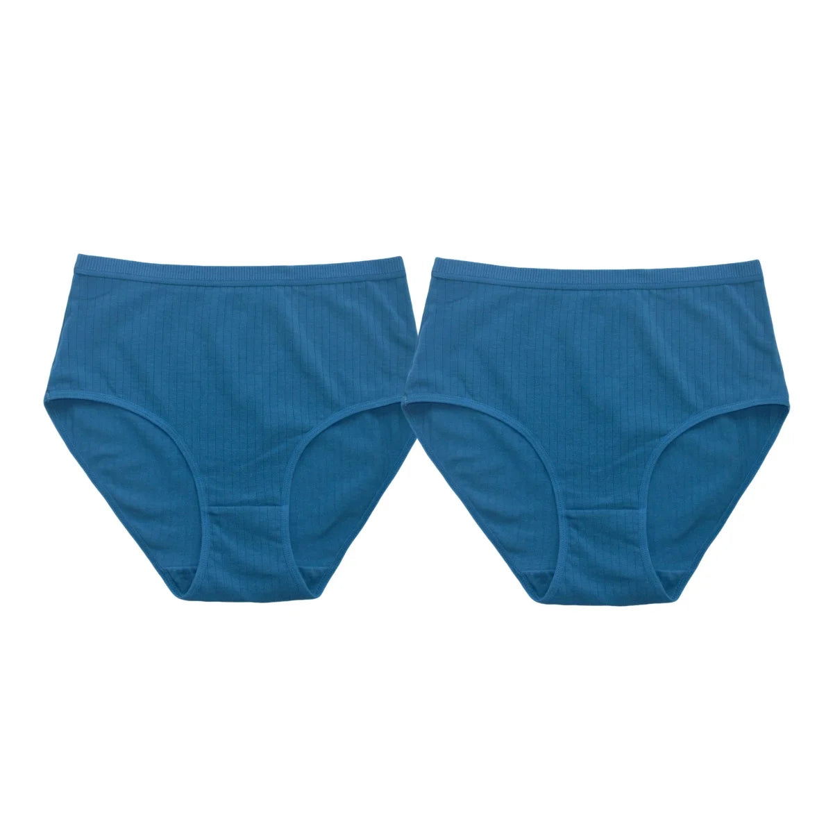 2Pcs/Set Women Cotton Panties High Waist Briefs Breathable Underwear Female Underpants Plus Size Sexy Lingerie S-XXL 8 Colors