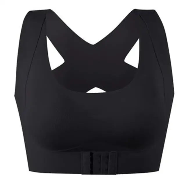 Adjustable Push-Up Sports Bra Shockproof Corset Back Posture Correction Bralette Seamless Women's Underwear