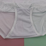 Beauwear women large size lace panty 2XL 3XL 4XL 5XL 6XL 7XL big size nylon spandex underwear female middle waist briefs