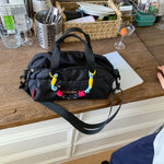 Simple Lightweight Bowling Bag Leisure Adjustable Strap Nylon Crossbody Bag Large Capacity Casual Women's Handbags Outdoor