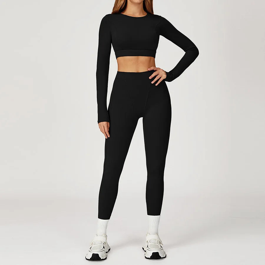 New Yoga Set 2Pcs Women No Logo Tank Tops High Waist Seamless Shorts Workout Outfit Fitness Gym Clothes Workout High quality