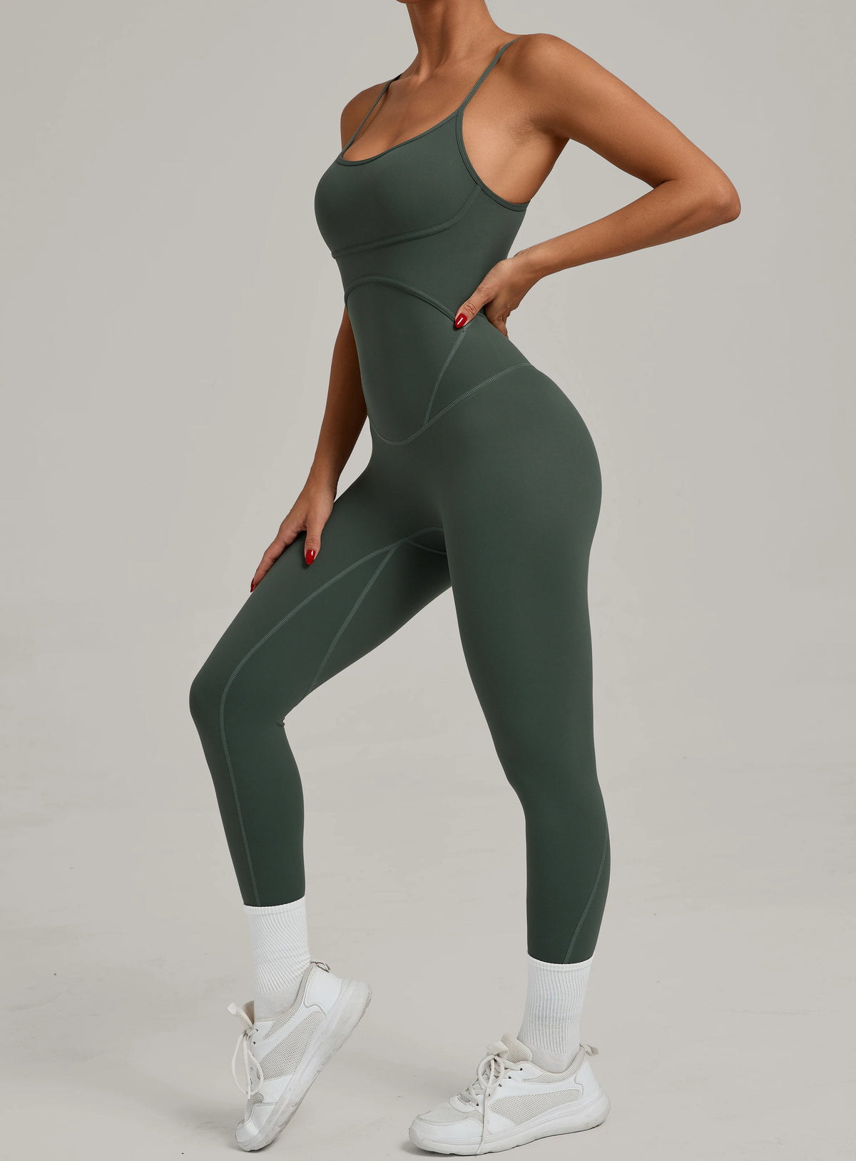Padded One-Piece Yoga Clothes Sportswear Women's Gym Push Up Workout Clothes Fitness Sports Fitness Wear Yoga Jumpsuit
