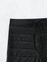 2026 Crochet Swimsuit Pants Sporty Shorts Swimwear Women Solid Bathers Bathing Swimming Swim Suit Female Beachwear
