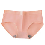 1 Pack Women Simple Panties Low Waist Soft Breathable Briefs Ladies Full Coverage Underwear Daily Solor Color Intimates M-2XL