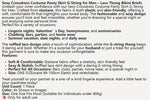 Sexy Crossdress Costume Panty Skirt G-String Thong for Men, Lace Gay Underwear, Mini Bikini Briefs, Ruffled Lace Lingerie