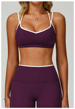 Sexy Back Sports Bra Top Women's Push-Up Yoga Underwear Fitness Top Running Workout Yoga Top Soft Beauty Back Bras Gym Underwear
